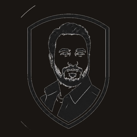 Oleksandr Tsurkan — ink portrait